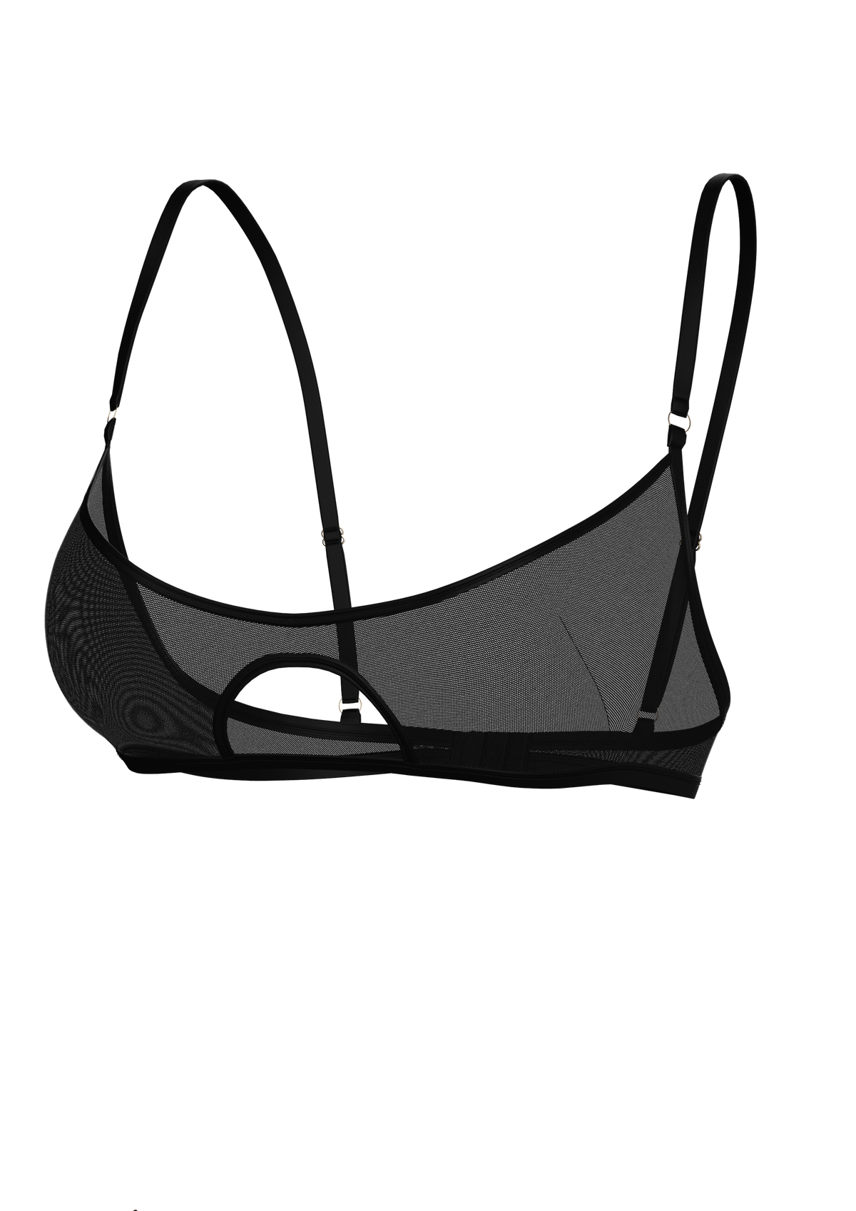 BARDOT BRALETTE IN BLACK
