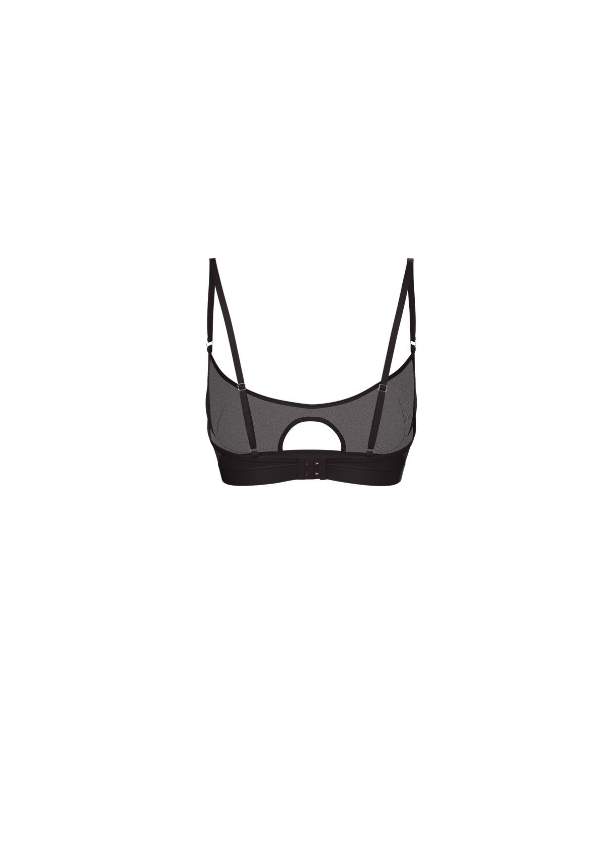 BARDOT BRALETTE IN CHOCOLATE