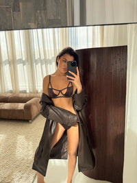 JOLIE SET IN CHOCOLATE SILVER SIGNATURE