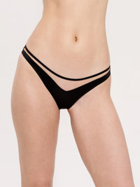 JOLIE THONG IN BLACK