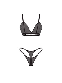 AVA SET IN BLACK