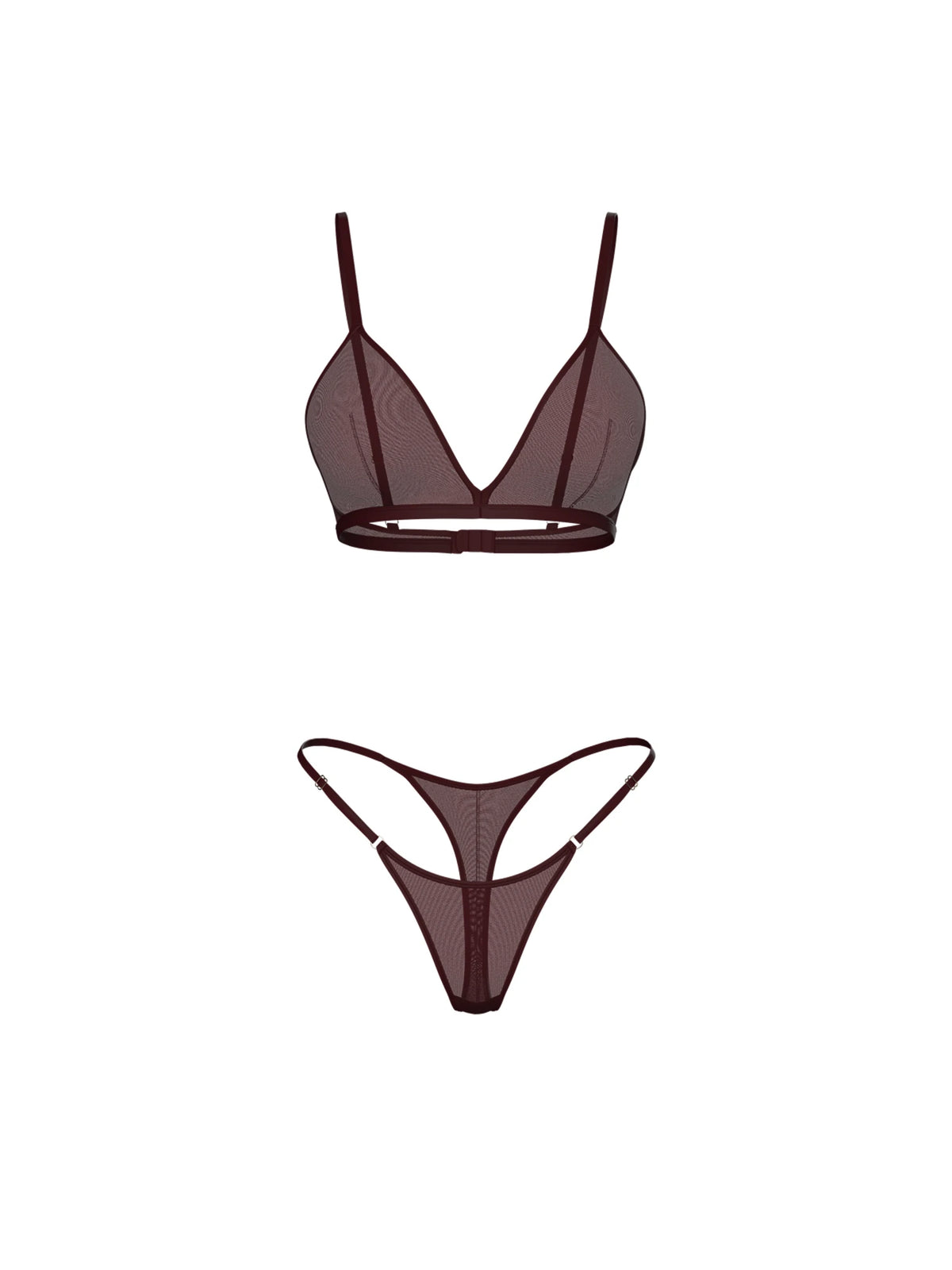 AVA SET IN BURGUNDY
