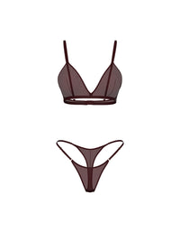 AVA SET IN BURGUNDY