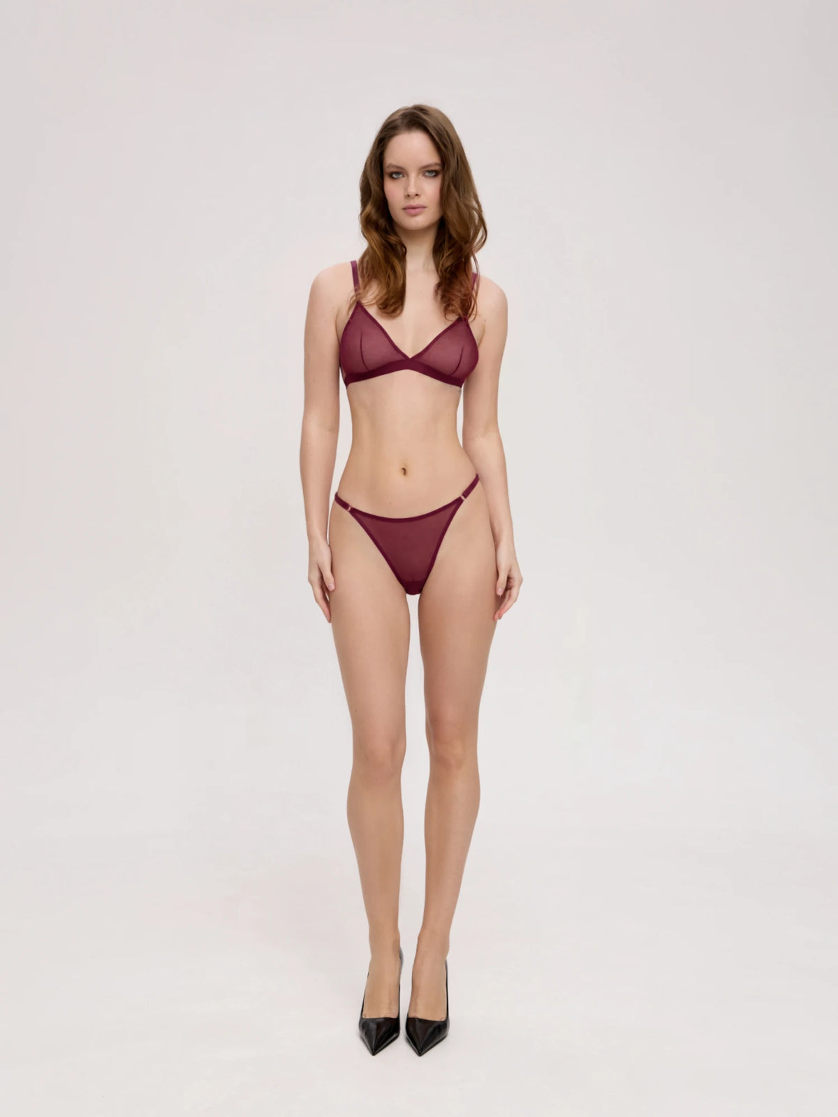 AVA SET IN BURGUNDY