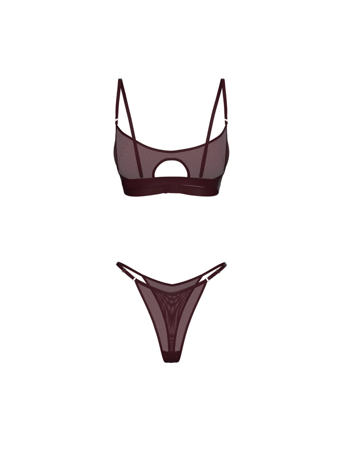 BARDOT SET IN BURGUNDY