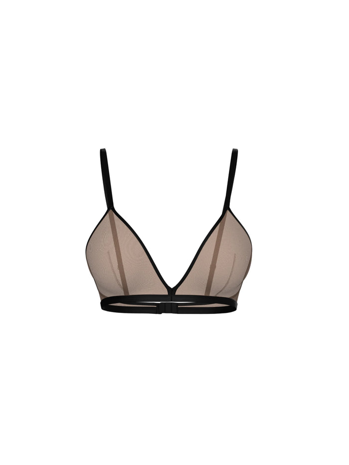 AVA TRIANGLE BRA IN NUDE