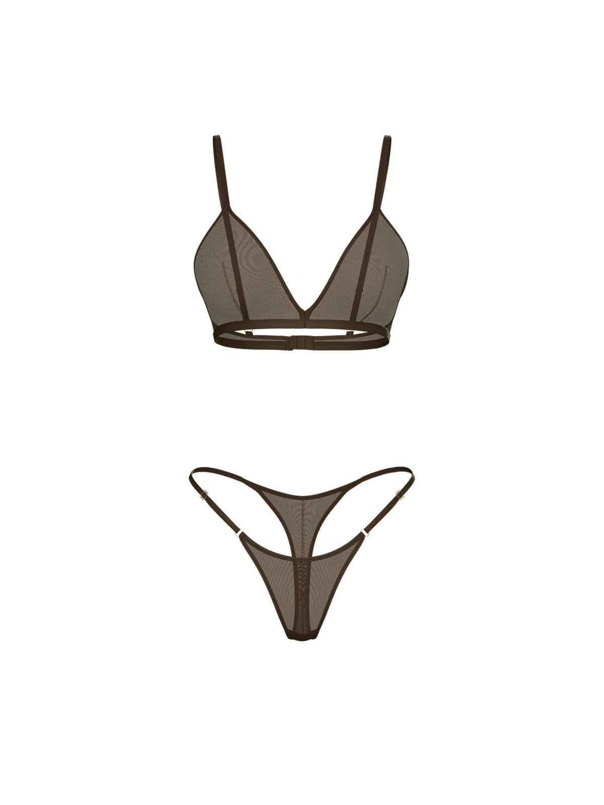 AVA SET IN CHOCOLATE