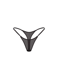 BARDOT THONG IN CHOCOLATE