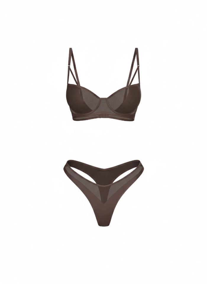 JOLIE SET IN CHOCOLATE